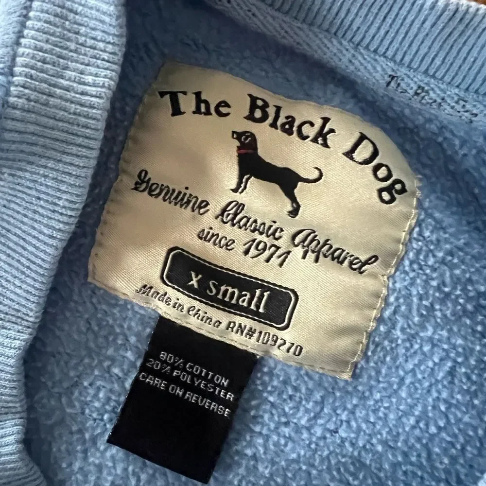 The Black Dog Light Blue Crewneck - Picture 3 of 4